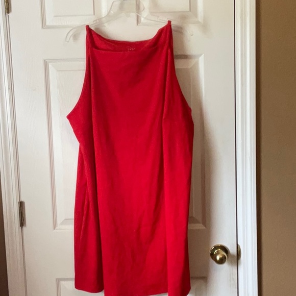 A New Day Women’s Ribbed Knit Vacation Summer Plus Size Sleeveless Dress Size 2X - Picture 1 of 11
